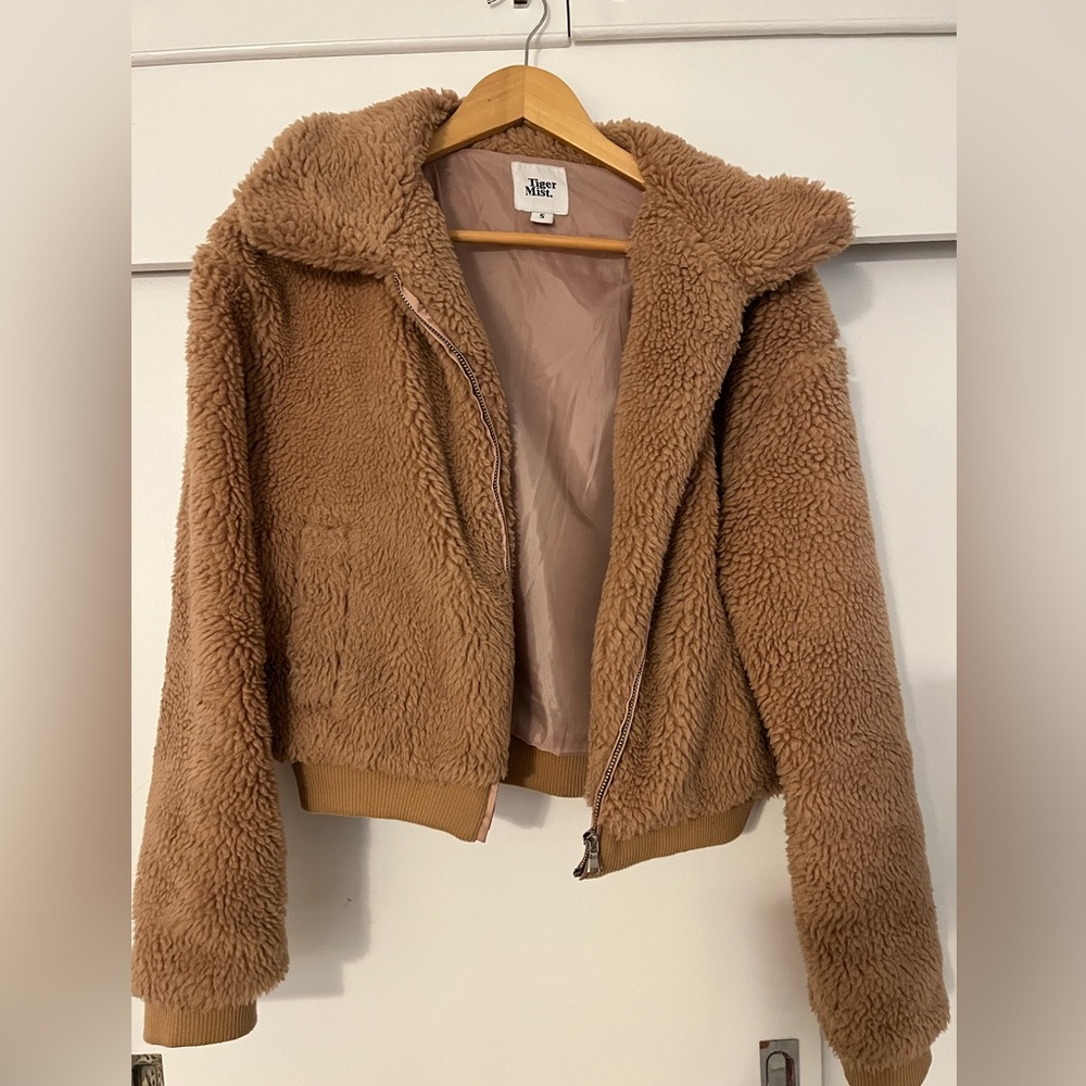 Teddy bomber jacket
